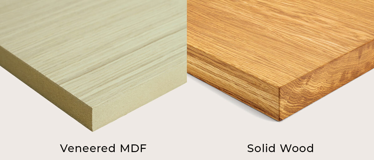 Masīvkoks vai finierēts MDF – ko izvēlēties mēbelēm?