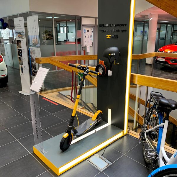 Renault Scooter Product Stand