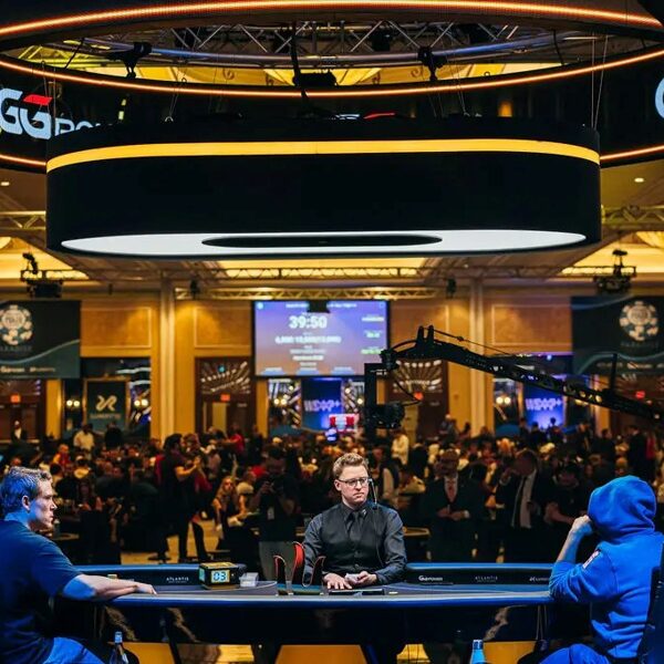 Custom Poker Table Lamp