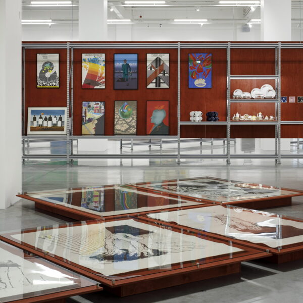 Exhibition stands for the “Where to Hide?” exhibition at Zuzeum