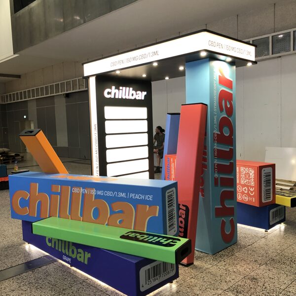 Chillbar stands