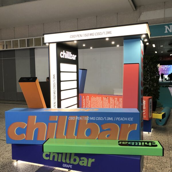 Chillbar exhibition booth