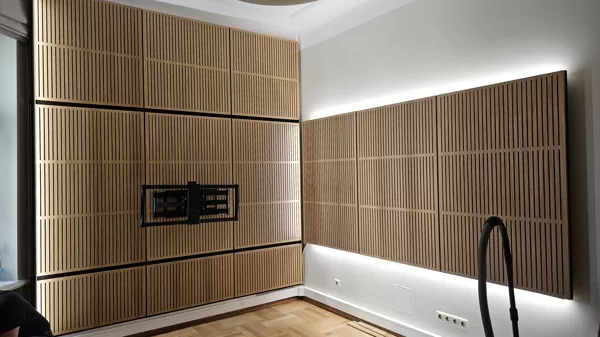 Podcast Studio Interior Decor
