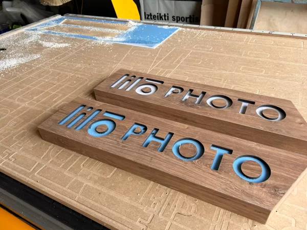 CNC on solid wood