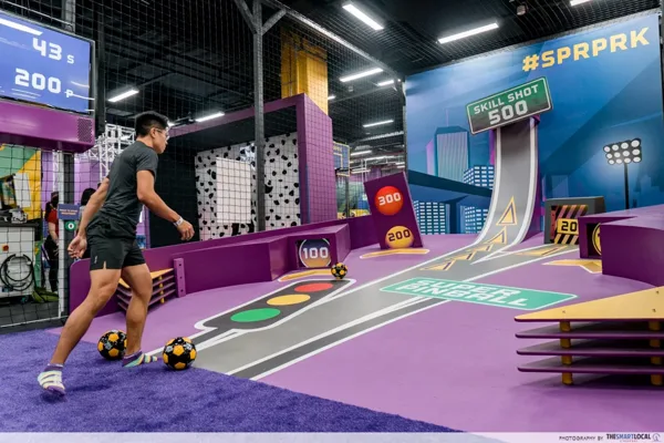 SuperPark spēļu arēnas un konstruckijas