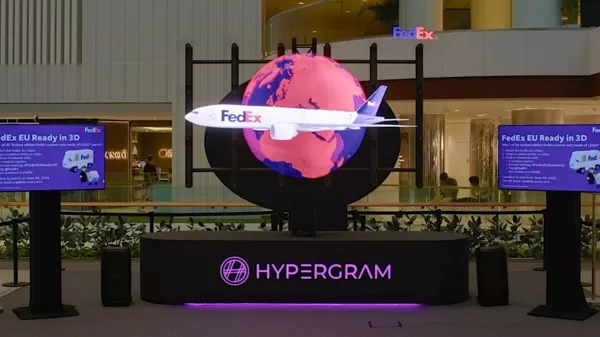 Hypergram hologrammas stends