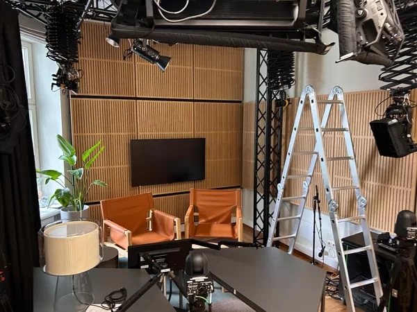 Deutsche Welle Studijas interjers