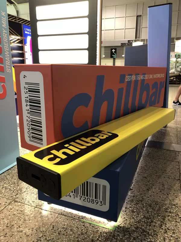 Chillbar exhibition booth